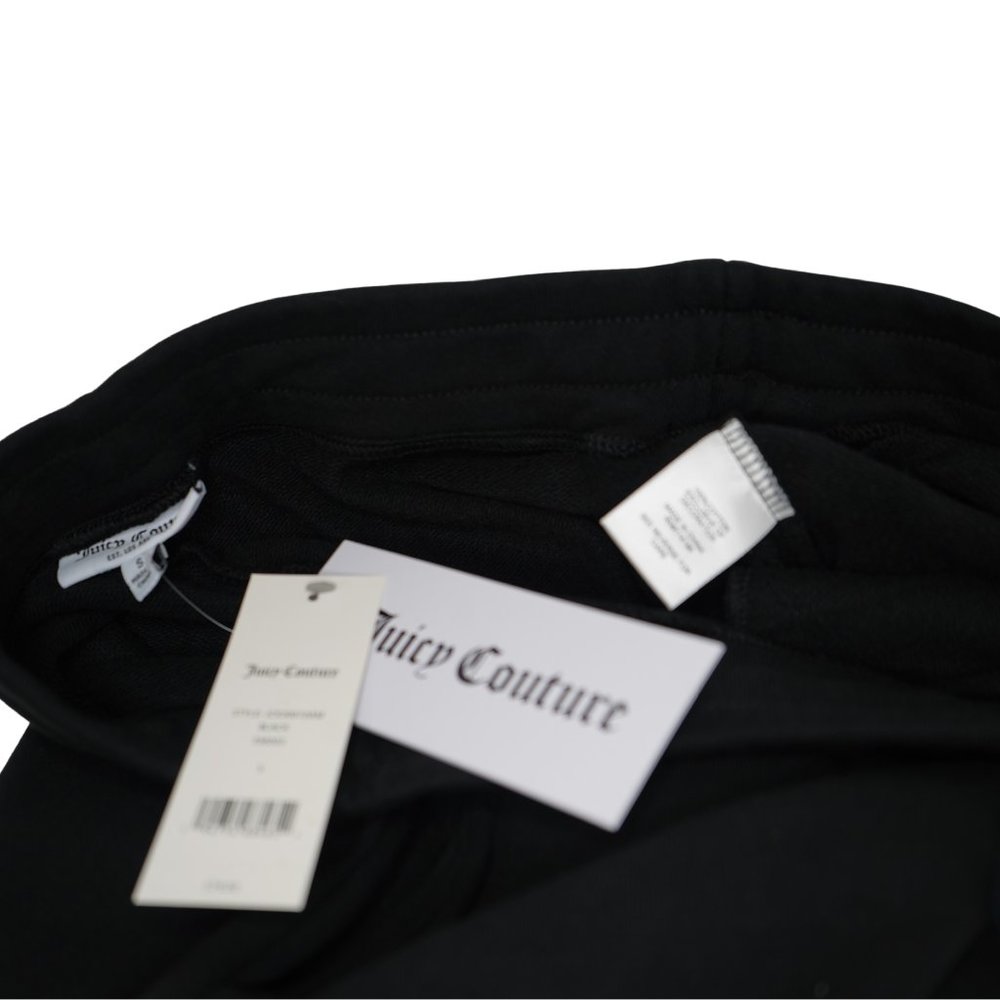 Cargo Jogger Sweat Pants Velour Black Joggers S - Picture 4 of 6